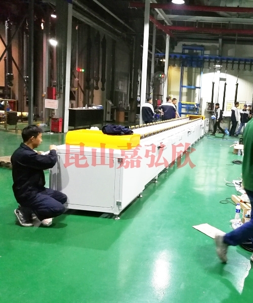 無(wú)錫工程機(jī)械液壓油缸組裝輸送線
