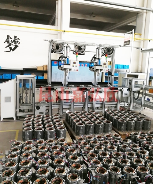 無錫數(shù)控機床電機組裝流水線